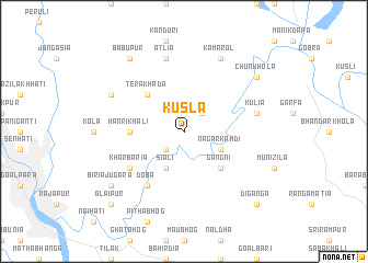 map of Kusla
