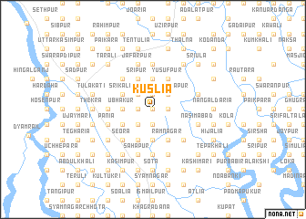 map of Kuslia