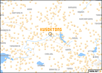 map of Kusŏk-tong