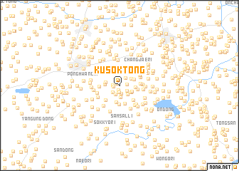 map of Kusŏk-tong