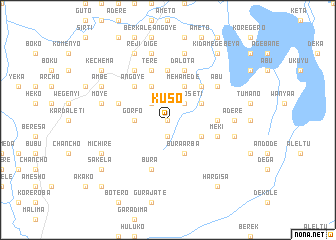 map of Kuso