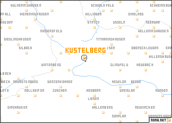 map of Küstelberg
