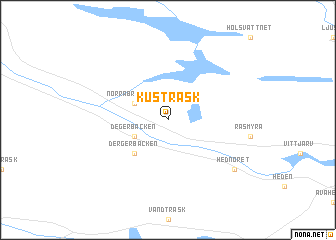 map of Kusträsk
