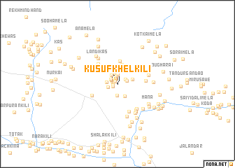 map of Kūsuf Khel Kili