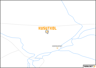 map of Kusutkolʼ