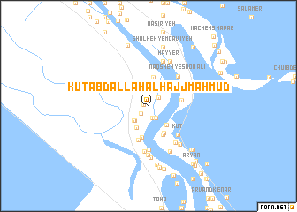 map of Kūt ‘Abd Allāh al Ḩājj Maḩmūd