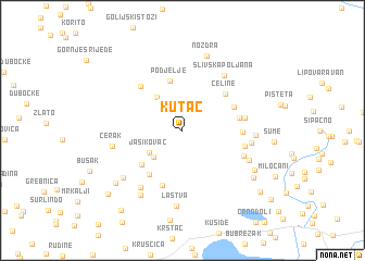 map of Kutac