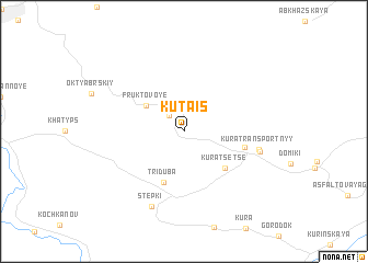 map of Kutais