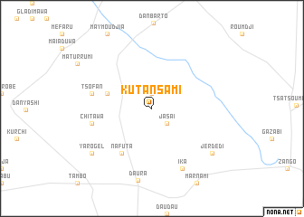 map of Kutansami