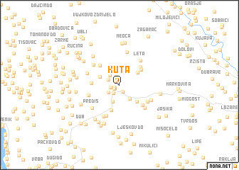 map of Kuta