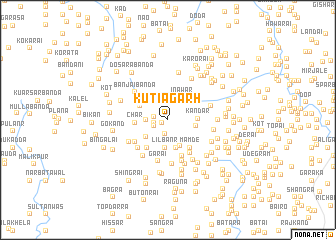 map of Kutiāgarh