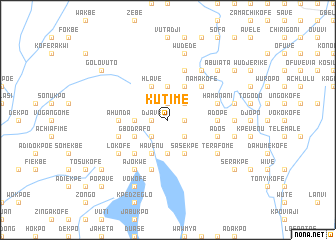 map of Kutime