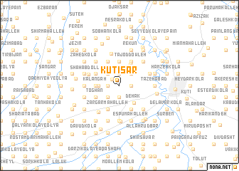 map of Kūtī Sar