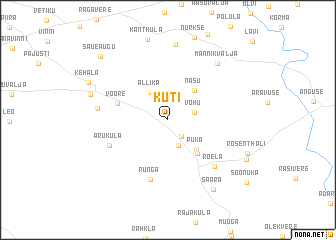 map of Küti
