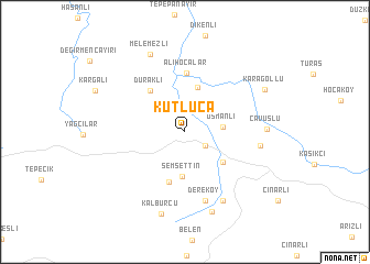 map of Kutluca