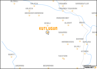 map of Kutlugün