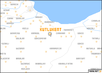 map of Kutlukent