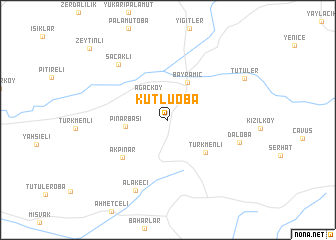 map of Kutluoba