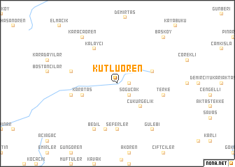 map of Kutluören
