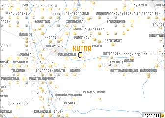 map of Kūtnā