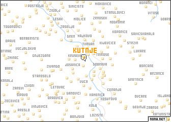 map of Kutnje