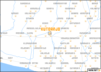 map of Kutoarjo