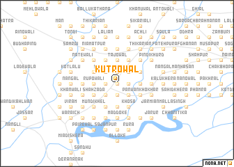 map of Kutrowāl