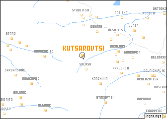 map of Kutsarovtsi