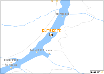 map of Kutskaya