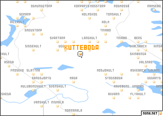 map of Kutteboda