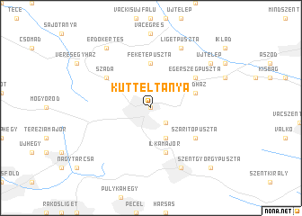 map of Kütteltanya