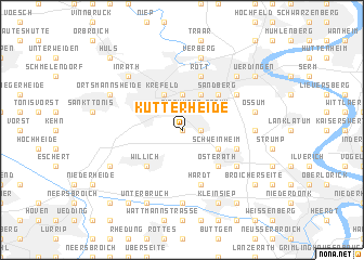 map of Kütterheide