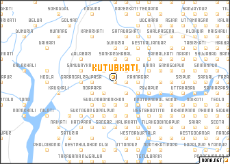 map of Kutubkāti