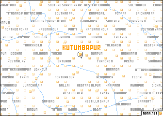 map of Kutumbapur