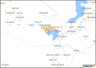 map of Kuusow