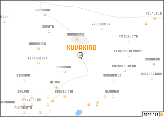 map of Kuvakino
