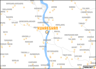 map of Kuwaegwan
