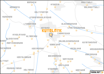 map of Kuyal\