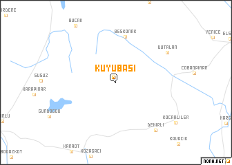 map of Kuyubaşı