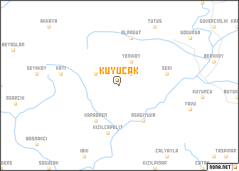 map of Kuyucak