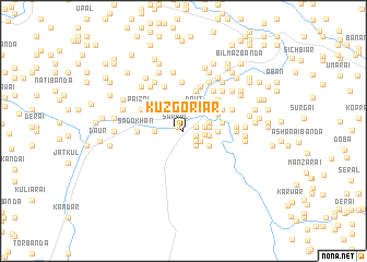 map of Kuz Goriār