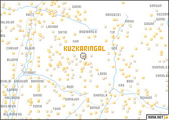 map of Kuz Karingal