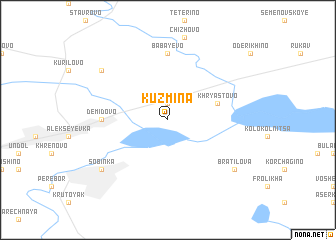 map of Kuz\