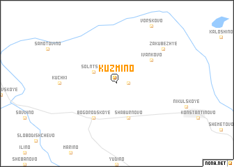 map of Kuz\