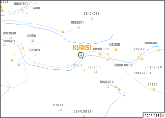 map of Kvaisi