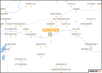 map of Kvarnån