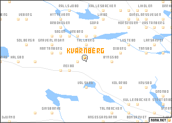 map of Kvarnberg