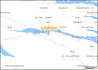 map of Kvarnen