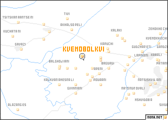 map of Kvemo-Bolkvi