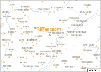 map of Kvemo-Goreti